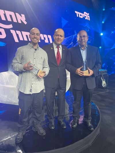 אות הגבורה: ברקת ופדוי השבי איתן מור חלקו רגע מרגש