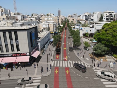 התקדמות במטרונית הקו החום: הסדרי תנועה חדשים ברוטשילד