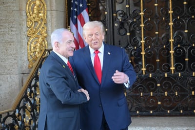 טראמפ ונתניהו ביחסים טובים