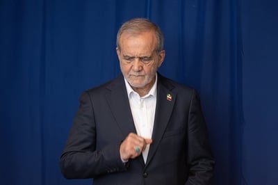 נשיא איראן מסעוד פזשכיאן