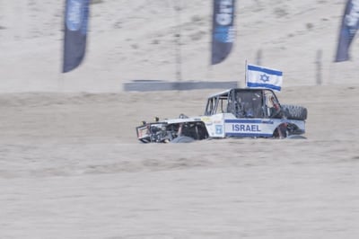 הבאגי הישראלי בתחרות בקליפורניה