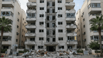 ביתו של השחקן הישראלי נפגע מטיל איראני