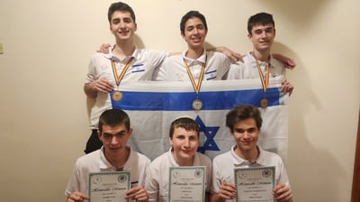 3 מדליות לנבחרת ישראל בתחרות המאסטר במתמטיקה