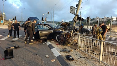 זירת התאונה