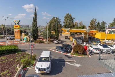 תחנת הדלק בכוכב יאיר (ארכיון)