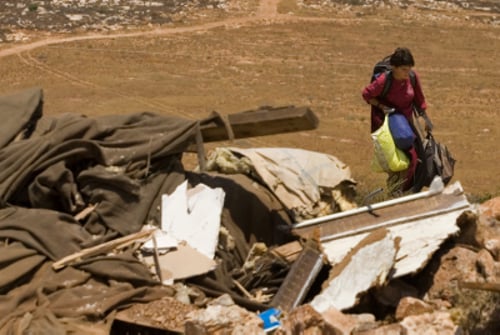 המנהל האזרחי חזר להרוס: הוחרמה מכולה ב'עדי עד'