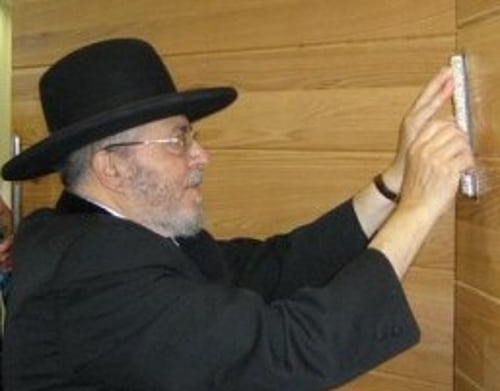 איומים על חייו של הרב שלמה שלוש הרב הראשי לחיפה