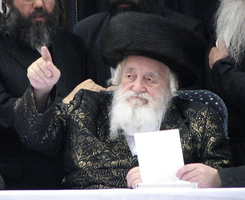 ברוך דיין האמת: נפטר האדמו"ר מויז'ניץ זצ"ל