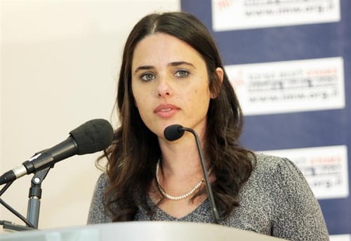 איילת שקד: הליכוד לא יכול לשמור על נתניהו