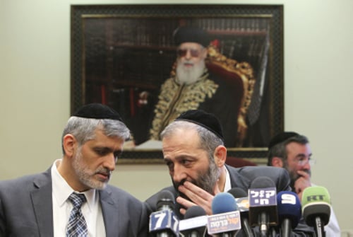 ש"ס משתוללת: נפנה מאחזים; נחרים תוצרת של התנחלויות
