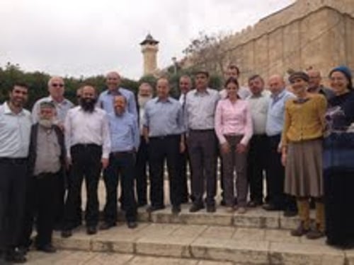 סיעת הבית היהודי סיירה בחברון "הכל התחיל כאן"