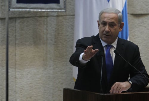 צפו בנתניהו משתיק את ג'מאל זחאלקה במשפט אחד
