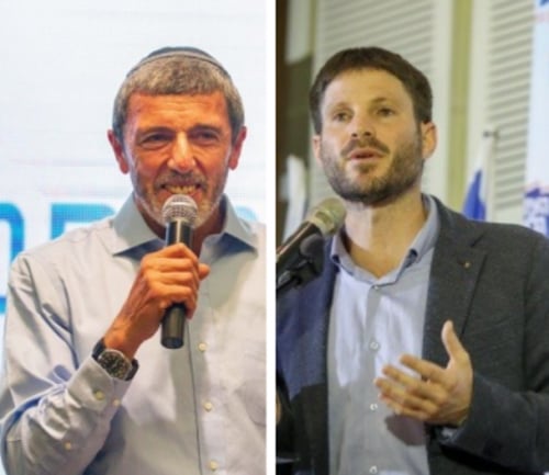 מאבק על הראש: פגישה ראשונה בין סמוטריץ' לפרץ