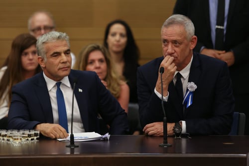לפיד: התנאי לאחדות – בלי חוק חסינות ובלי הדתה