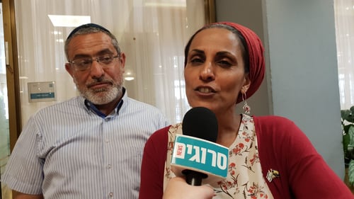 איריס ואורי יפרח לסרוגים: "מחזיר בבת אחת לחטיפה"