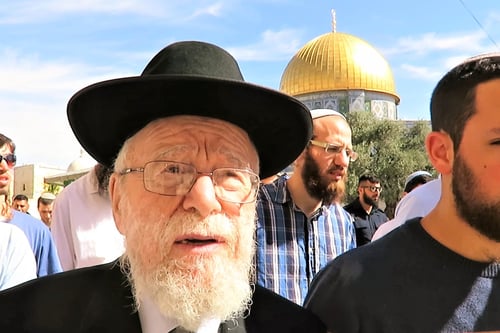 הרב דב ליאור: לא התרתי; לא יודע מאיפה לקחו את זה