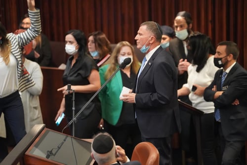 אדלשטיין משך הצעת חוק תוך כדי הצבעה עליה