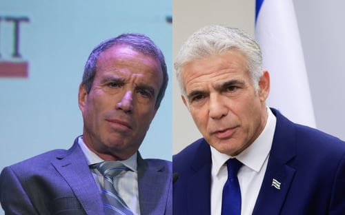 לפיד מגבה את שטרן: "אם זה היה נכון היינו נפרדים"