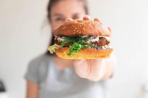 גם בריא וגם טעים: המבורגר טבעוני