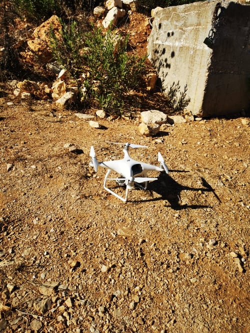 צה"ל הפיל רחפן של חיזבאללה בגבול לבנון