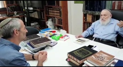 לקראת הפריימריז: הברכה של הרב דרוקמן לארנון סגל