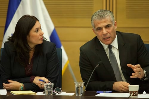 אחרי הבשורה, לפיד מפרגן לרגב: מקווה להצטרף בקרוב