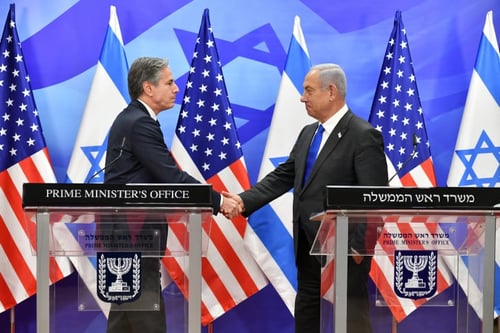 בלינקן בעסקה עם נתניהו? בלשכת רה"מ מכחישים