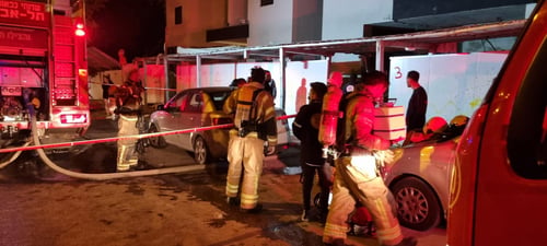הרוג ו-4 פצועים בשריפה שפרצה בבניין מגורים בת"א
