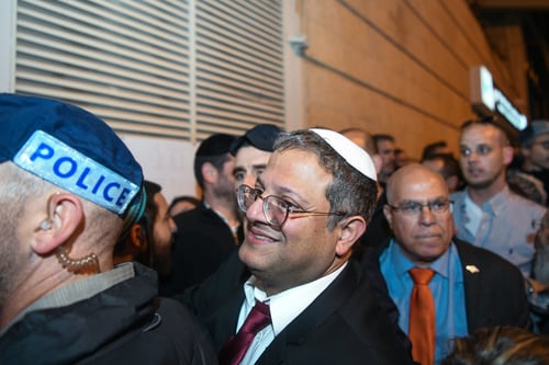 ישראל בהחלט צריכה להתחמש והתודות לבן גביר
