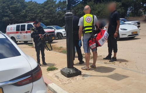 אירוע ירי בבנימינה: פצוע קשה במקום