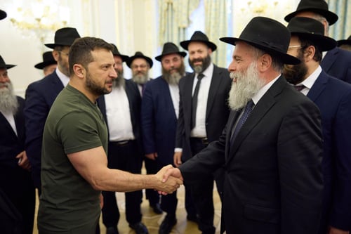 מצרפת עד אוקראינה: בעולם מאחלים שנה טובה