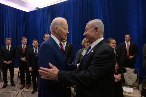 נתניהו, ביידן עשה איתך חסד, תנצל את זה