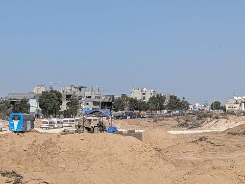 דו"צ בערבית: "חמאס מנע מסיוע להגיע לאזרחים"