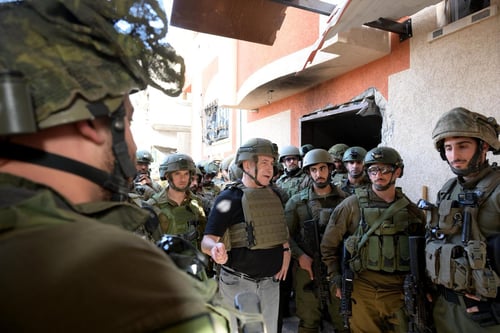 נתניהו ברצועת עזה: "שום דבר לא יעצור אותנו"