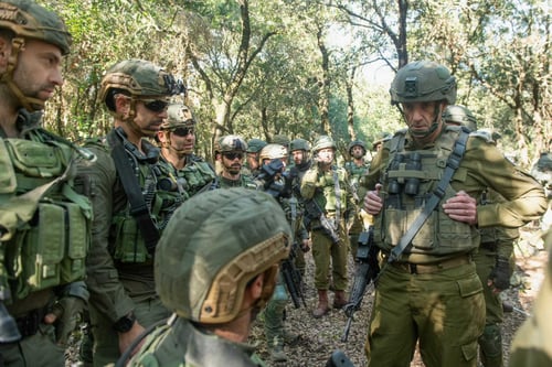 הרמטכ"ל ביקר בגבול לבנון: "לא נחזור למה שהיה קודם"