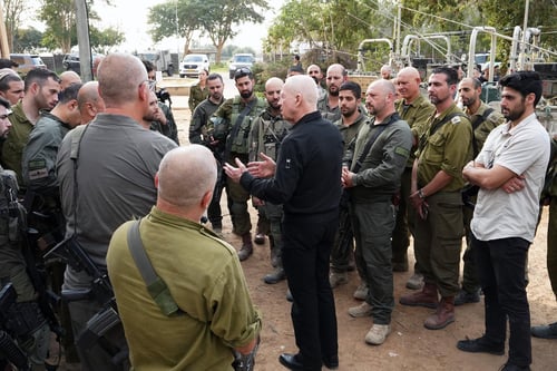גלנט: הכוחות מגיעים למקומות בהם לא היינו