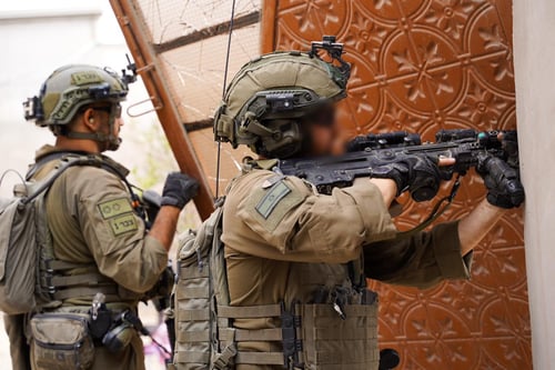 מול עשרות חמושים: אוגדה 98 החלה לטהר את ג'באליה