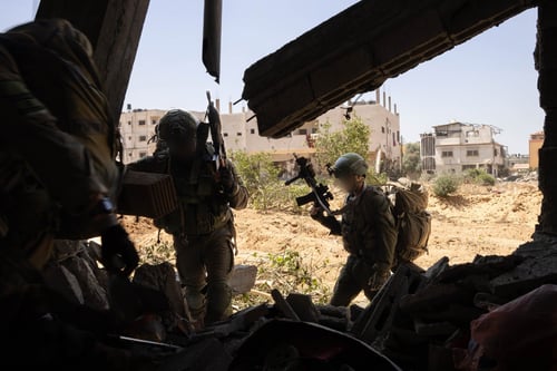 צפו: לוחמי 636 בקרבות עם מחבלים בג'באליה