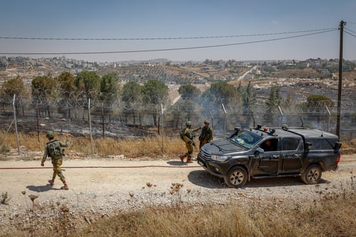 ראשוני: נסיון פיגוע דקירה במגדל עוז, מחבל נוטרל