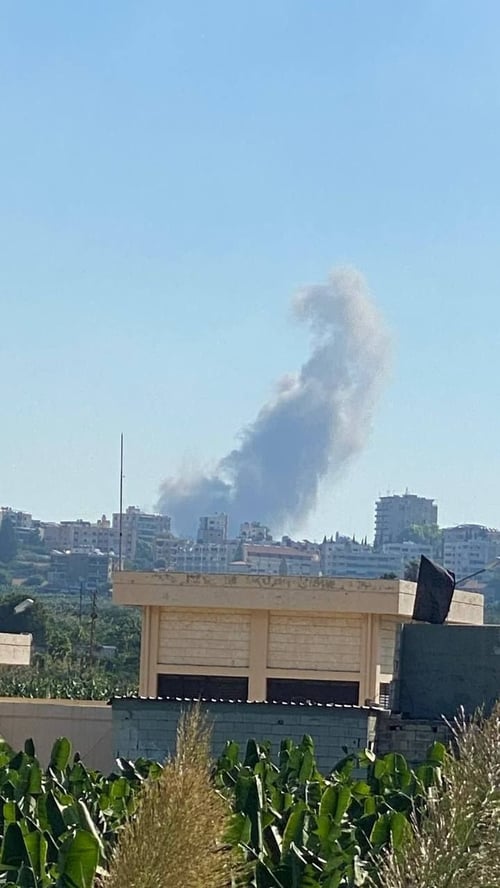 אין הפסקת אש? צה"ל תוקף בדרום לבנון