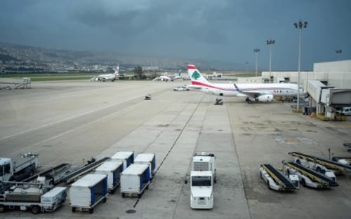 כמו באיראן: לבנון סוגרת את שדה התעופה בביירות