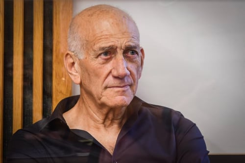 אהוד אולמרט: "יום יום פלסטינאים נרצחים על ידי יהודים"