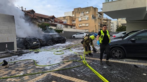 מטח כבד לצפון: דיווח ראשוני על נפילה בנהריה