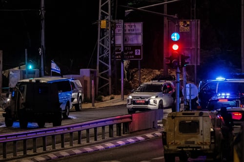 הוסר החשש במיצד: זוהה אזרח ישראלי עם לוחית מאולתרת